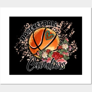 Aesthetic Pattern Cavaliers Basketball Gifts Vintage Styles Posters and Art